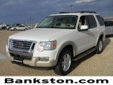 2010 White Suede Ford Explorer Eddie Bauer #60232618