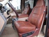 2008 Ford F450 Super Duty King Ranch Crew Cab 4x4 Dually Chaparral Leather Interior