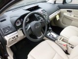 2012 Subaru Impreza 2.0i Limited 4 Door Ivory Interior