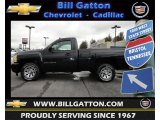 2009 Black Chevrolet Silverado 1500 LT Regular Cab #60290029