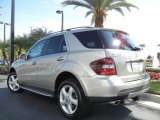 Pewter Metallic Mercedes-Benz ML in 2008