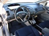 2009 Honda Civic Hybrid Sedan Blue Interior