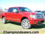 2012 Red Candy Metallic Ford F150 Platinum SuperCrew 4x4 #60289747