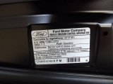 2012 Ford Edge Sport Info Tag