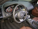 2011 Audi R8 Spyder 5.2 FSI quattro Nougat Brown Nappa Leather Interior