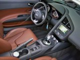 2011 Audi R8 Spyder 5.2 FSI quattro Nougat Brown Nappa Leather Interior