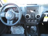 2012 Jeep Wrangler Unlimited Rubicon 4x4 Dashboard