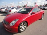 2003 Laser Red Infiniti G 35 Coupe #60328902