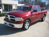 2011 Deep Cherry Red Crystal Pearl Dodge Ram 1500 SLT Quad Cab 4x4 #60328647