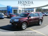 2011 Dark Cherry Pearl Honda Pilot EX-L #60328624