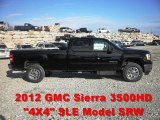 2012 Onyx Black GMC Sierra 3500HD SLE Crew Cab 4x4 #60328875