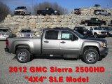 2012 Steel Gray Metallic GMC Sierra 2500HD SLE Crew Cab 4x4 #60328873
