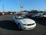 2010 Performance White Ford Mustang V6 Convertible #60328619