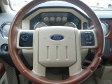 2010 Ford F250 Super Duty King Ranch Crew Cab 4x4 Steering Wheel