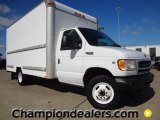 2002 Oxford White Ford E Series Cutaway E350 Commercial Moving Truck #60328326