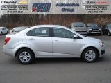 2012 Silver Ice Metallic Chevrolet Sonic LS Sedan #60328458