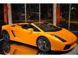 2008 Arancio Borealis (Orange) Lamborghini Gallardo Spyder #60328717