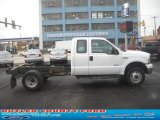 2006 Oxford White Ford F350 Super Duty XL SuperCab 4x4 Chassis #60328438