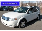 White Suede Ford Taurus X in 2009