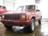 1998 Chili Pepper Red Pearl Jeep Cherokee Limited 4x4 #60328693