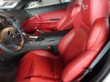 2012 Chevrolet Corvette Grand Sport Coupe Red Interior