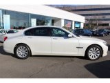 Mineral White Metallic BMW 7 Series in 2010