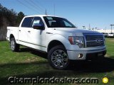 2012 White Platinum Metallic Tri-Coat Ford F150 Platinum SuperCrew 4x4 #60378674