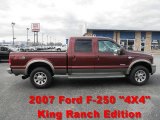 2007 Dark Copper Metallic Ford F250 Super Duty King Ranch Crew Cab 4x4 #60379345