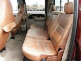 2007 Ford F250 Super Duty King Ranch Crew Cab 4x4 Rear Seat
