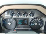 2012 Ford F250 Super Duty Lariat Crew Cab Gauges