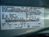 2012 Focus Color Code for Frosted Glass Metallic - Color Code: P9