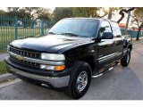 2000 Onyx Black Chevrolet Silverado 1500 LS Extended Cab 4x4 #60378968