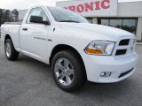 2012 Bright White Dodge Ram 1500 Express Regular Cab #60378964
