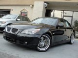 2006 Jet Black BMW 5 Series 550i Sedan #60378959