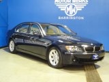 2008 Monaco Blue Metallic BMW 7 Series 750Li Sedan #60378579