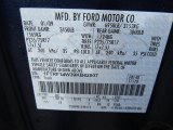 2009 F150 Color Code for Dark Blue Pearl Metallic - Color Code: DX