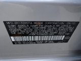 2011 ES Color Code for Tungsten Pearl - Color Code: 1G1