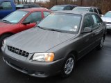 2000 Hyundai Accent Charcoal gray