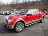 Red Candy Metallic Ford F150 in 2012