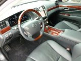 2011 Lexus LS 460 L AWD Black Interior