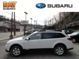 2012 Satin White Pearl Subaru Outback 2.5i Premium #60445074