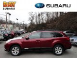 2012 Ruby Red Pearl Subaru Outback 3.6R Limited #60445070