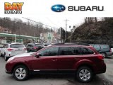 2012 Ruby Red Pearl Subaru Outback 3.6R Limited #60445060