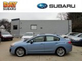 2012 Sky Blue Metallic Subaru Impreza 2.0i Premium 4 Door #60445057