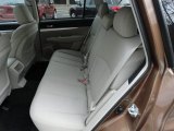 2012 Subaru Outback 3.6R Premium Warm Ivory Interior