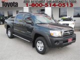 2009 Timberland Green Mica Toyota Tacoma V6 PreRunner Double Cab #60445013