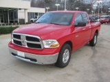 Flame Red Dodge Ram 1500 in 2010