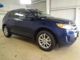 Dark Blue Pearl Metallic Ford Edge in 2012