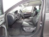 2012 Volkswagen Touareg TDI Lux 4XMotion Black Anthracite Interior