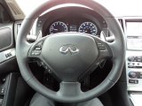 2011 Infiniti G 37 IPL Coupe Steering Wheel